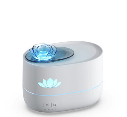 350ml タイムセットとLEDライト 7色付きの火の炎湿器