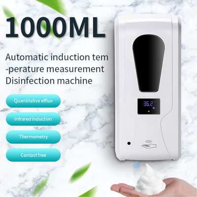 自動センサー ABS PP PC 自動石けん配給器 1000ml ハンド消毒剤用