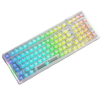 Compact USB Wired Magnetic Axis Keyboard with Ergonomic Support and Media Keys